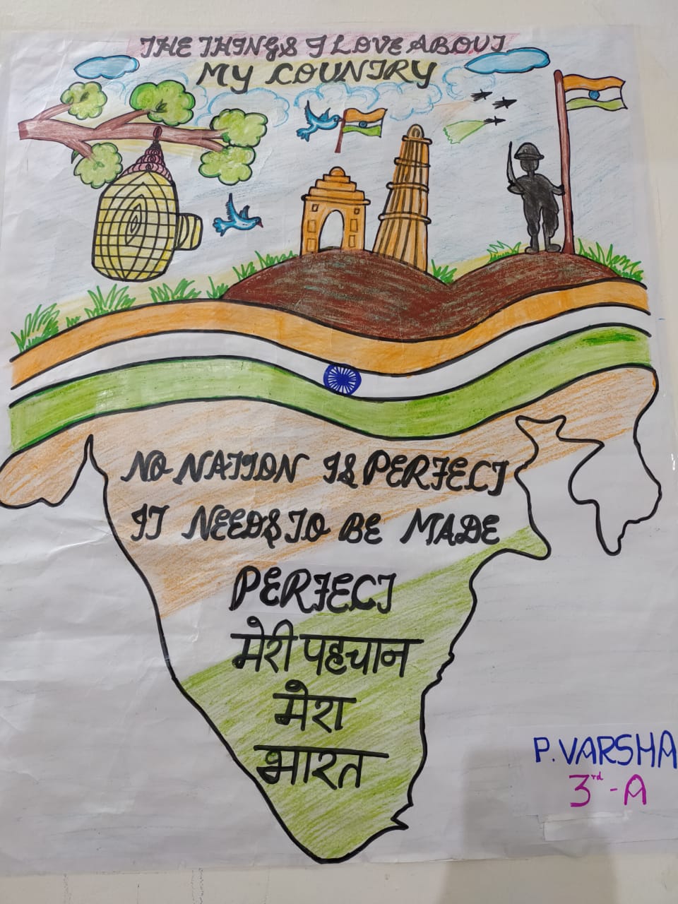 Shreshtha's Poster 'Republic Day 2023'